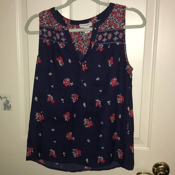 Carolina Belle Tops - Carolina belle Montreal sleeveless floral top XS